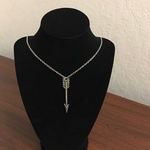 Silver Arrow Chain Necklace